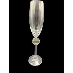 Vintage Millenium 2000 Champagne Flute Nachtmann Bleikristall 24% Germany Crysta